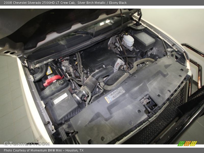 Silver Birch Metallic / Ebony Black 2008 Chevrolet Silverado 2500HD LT Crew Cab