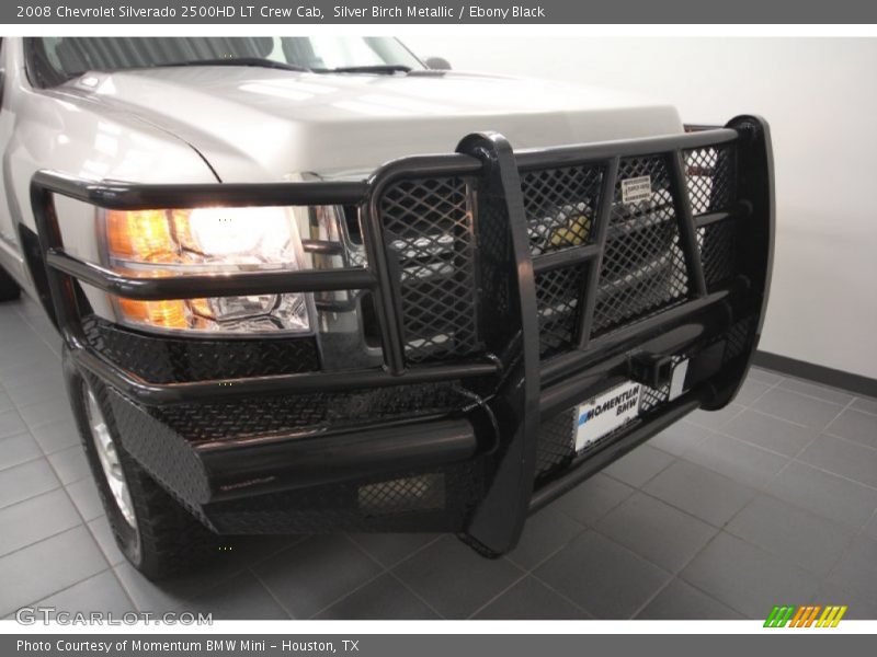 Silver Birch Metallic / Ebony Black 2008 Chevrolet Silverado 2500HD LT Crew Cab