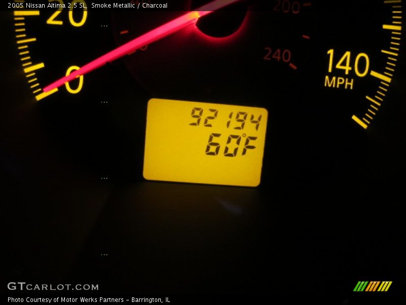 Smoke Metallic / Charcoal 2005 Nissan Altima 2.5 SL