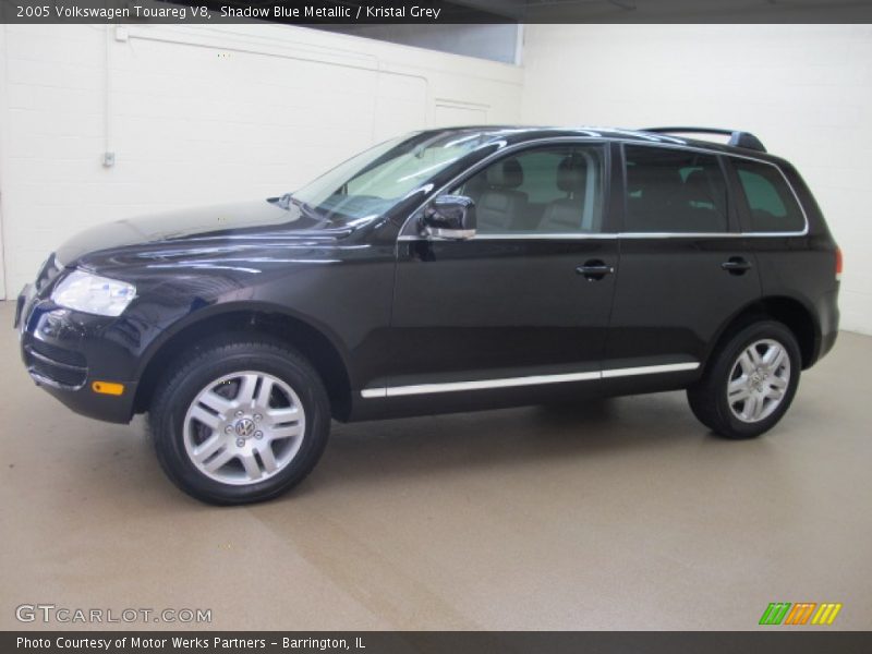Shadow Blue Metallic / Kristal Grey 2005 Volkswagen Touareg V8