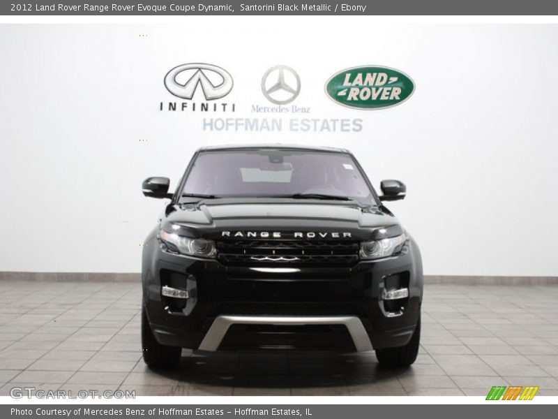 Santorini Black Metallic / Ebony 2012 Land Rover Range Rover Evoque Coupe Dynamic