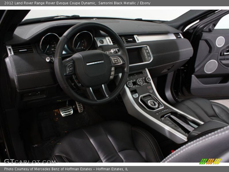 Santorini Black Metallic / Ebony 2012 Land Rover Range Rover Evoque Coupe Dynamic