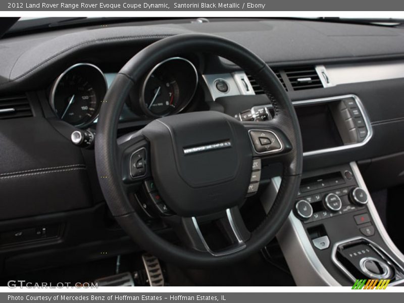 Santorini Black Metallic / Ebony 2012 Land Rover Range Rover Evoque Coupe Dynamic