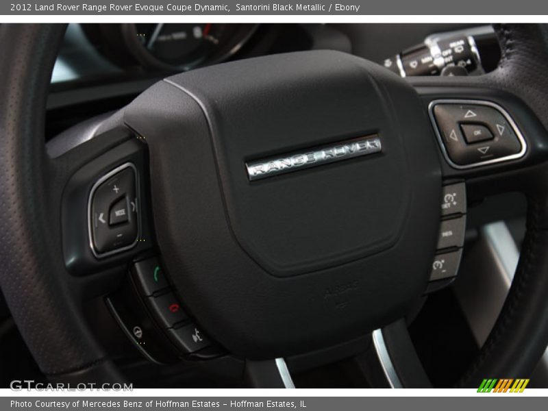 Santorini Black Metallic / Ebony 2012 Land Rover Range Rover Evoque Coupe Dynamic
