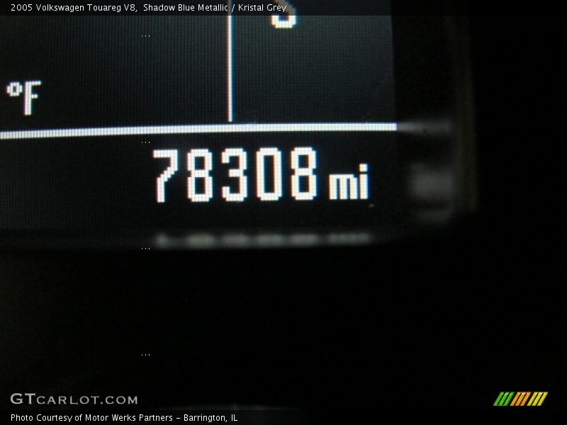 Shadow Blue Metallic / Kristal Grey 2005 Volkswagen Touareg V8