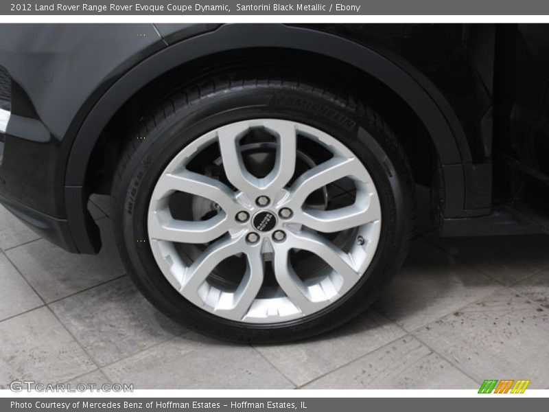 Santorini Black Metallic / Ebony 2012 Land Rover Range Rover Evoque Coupe Dynamic