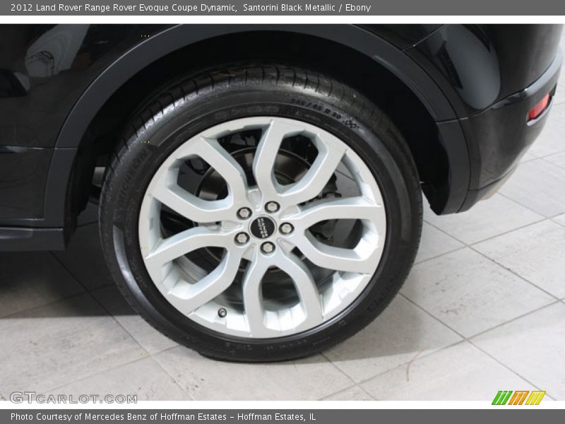 Santorini Black Metallic / Ebony 2012 Land Rover Range Rover Evoque Coupe Dynamic