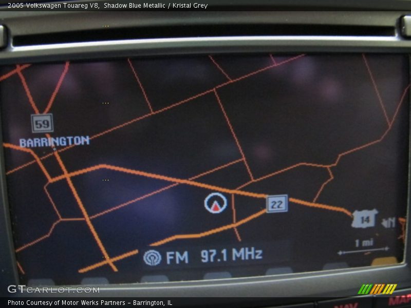 Shadow Blue Metallic / Kristal Grey 2005 Volkswagen Touareg V8