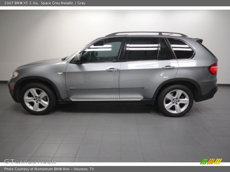 Space Grey Metallic / Gray 2007 BMW X5 3.0si