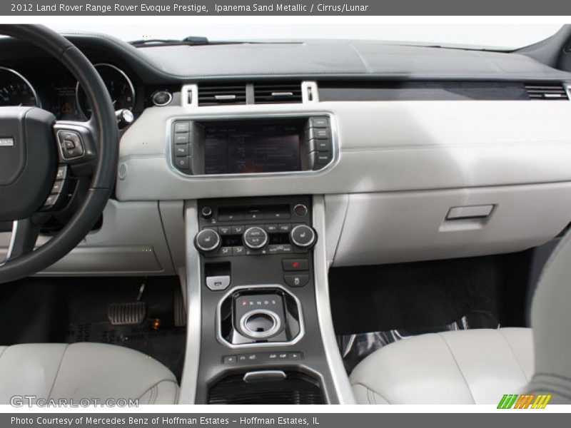 Ipanema Sand Metallic / Cirrus/Lunar 2012 Land Rover Range Rover Evoque Prestige