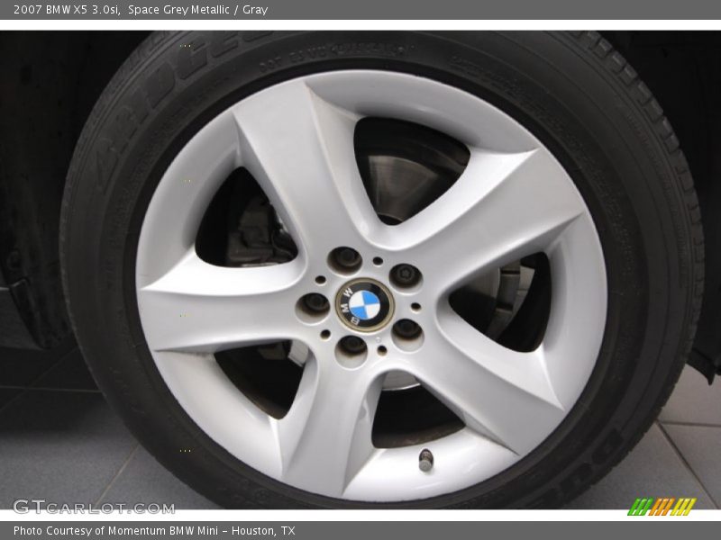 Space Grey Metallic / Gray 2007 BMW X5 3.0si