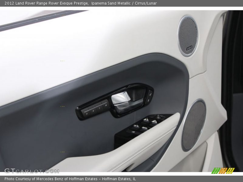 Ipanema Sand Metallic / Cirrus/Lunar 2012 Land Rover Range Rover Evoque Prestige