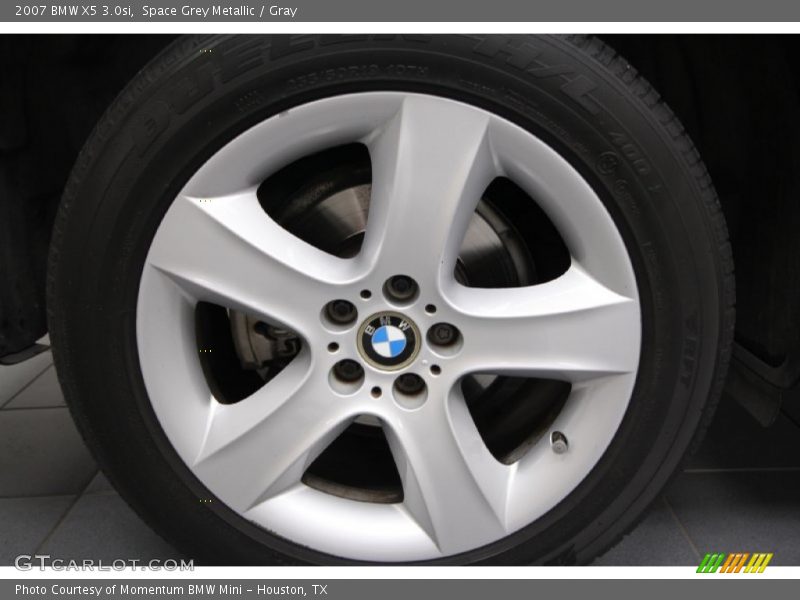 Space Grey Metallic / Gray 2007 BMW X5 3.0si