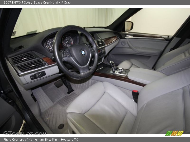 Space Grey Metallic / Gray 2007 BMW X5 3.0si