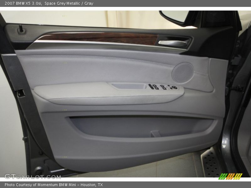 Space Grey Metallic / Gray 2007 BMW X5 3.0si