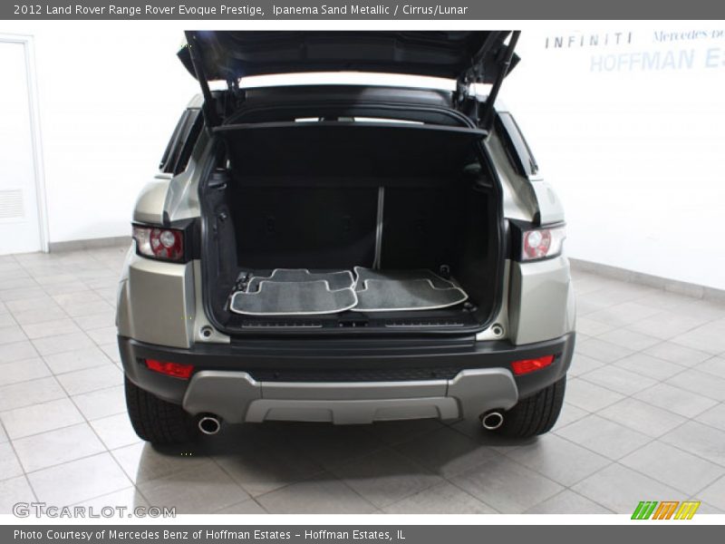 Ipanema Sand Metallic / Cirrus/Lunar 2012 Land Rover Range Rover Evoque Prestige