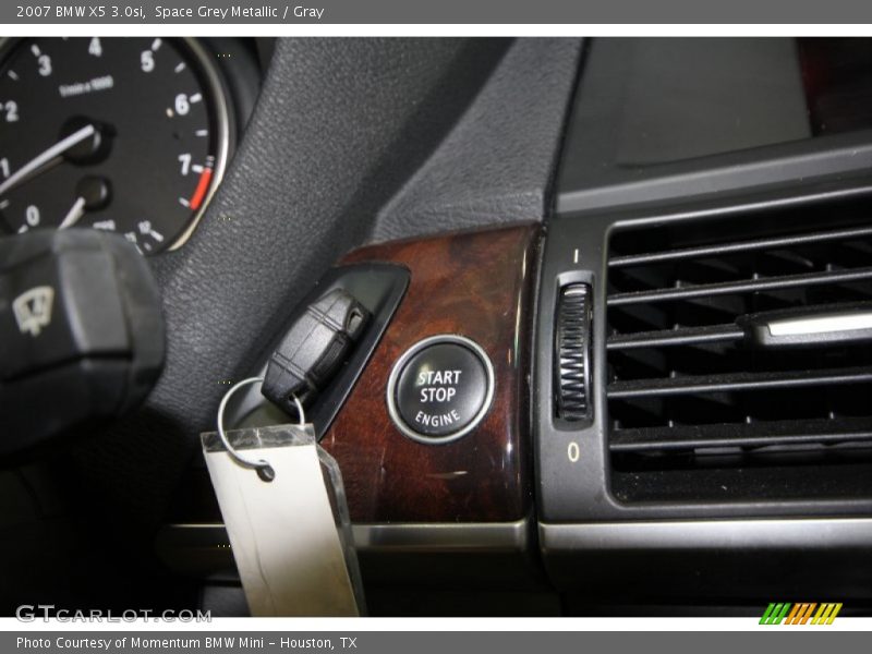 Space Grey Metallic / Gray 2007 BMW X5 3.0si