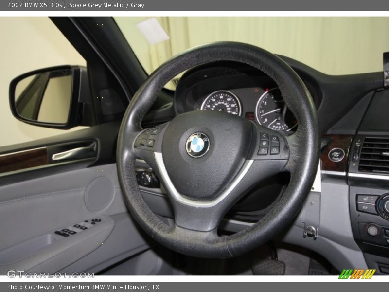 Space Grey Metallic / Gray 2007 BMW X5 3.0si