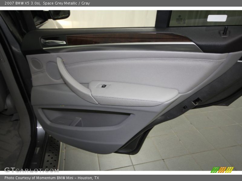 Space Grey Metallic / Gray 2007 BMW X5 3.0si