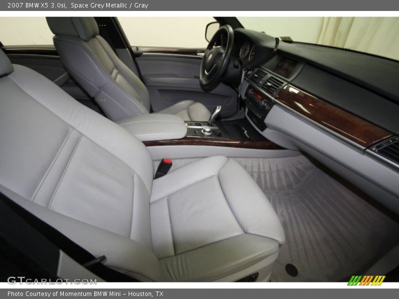 Space Grey Metallic / Gray 2007 BMW X5 3.0si