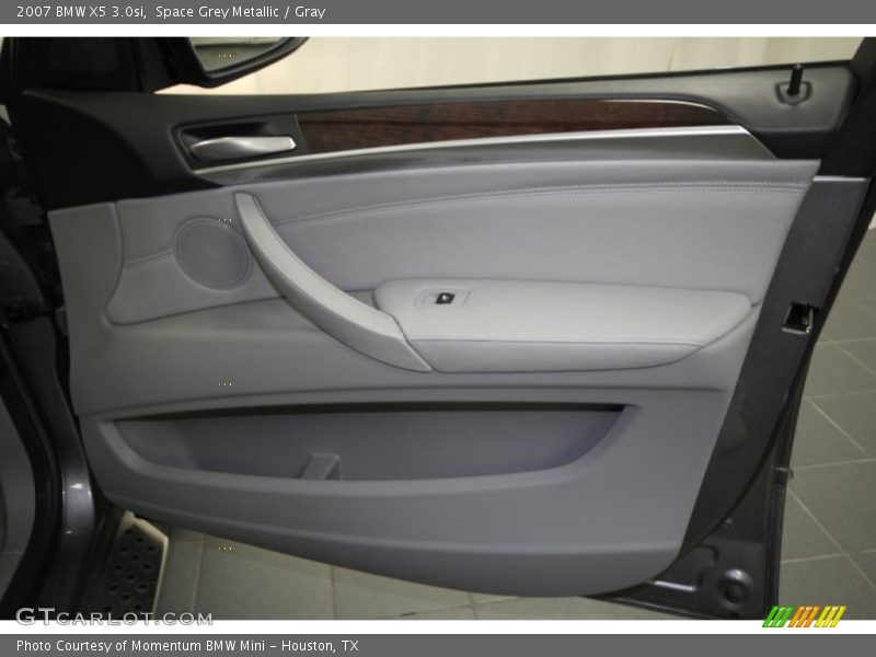 Space Grey Metallic / Gray 2007 BMW X5 3.0si