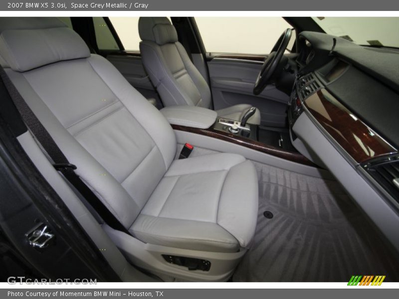Space Grey Metallic / Gray 2007 BMW X5 3.0si