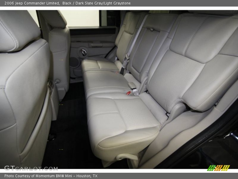 Black / Dark Slate Gray/Light Graystone 2006 Jeep Commander Limited