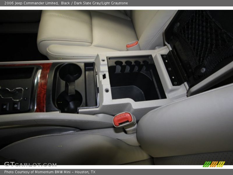 Black / Dark Slate Gray/Light Graystone 2006 Jeep Commander Limited