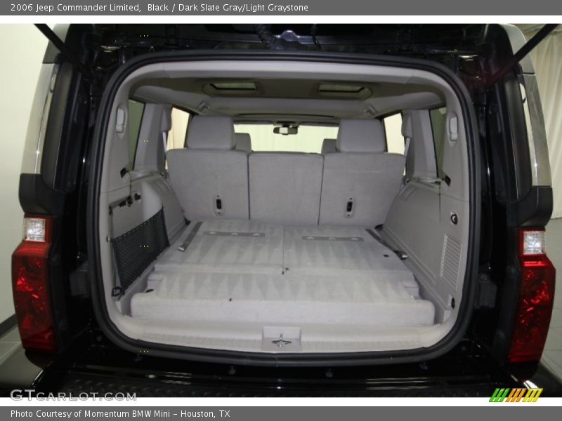 Black / Dark Slate Gray/Light Graystone 2006 Jeep Commander Limited