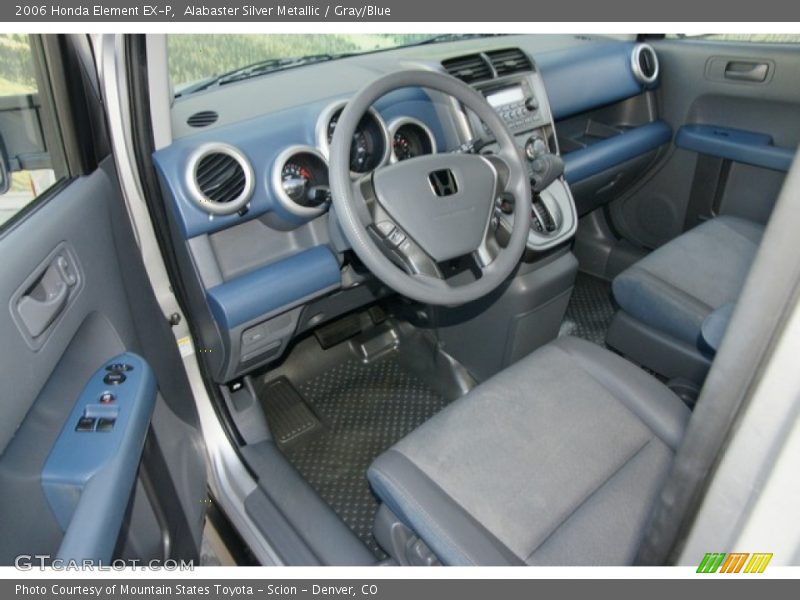 Alabaster Silver Metallic / Gray/Blue 2006 Honda Element EX-P