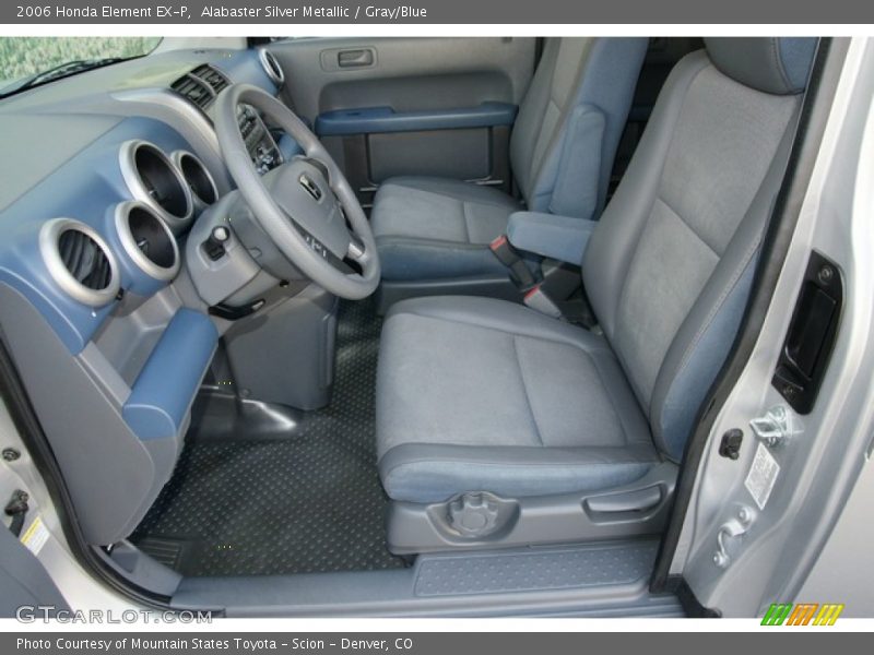 Alabaster Silver Metallic / Gray/Blue 2006 Honda Element EX-P