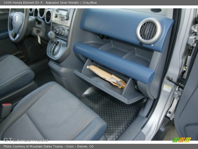 Alabaster Silver Metallic / Gray/Blue 2006 Honda Element EX-P