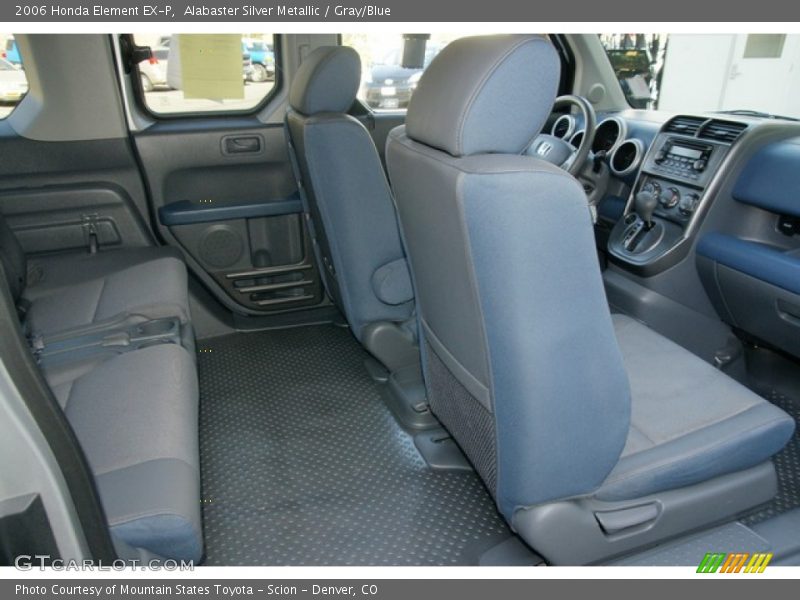 Alabaster Silver Metallic / Gray/Blue 2006 Honda Element EX-P