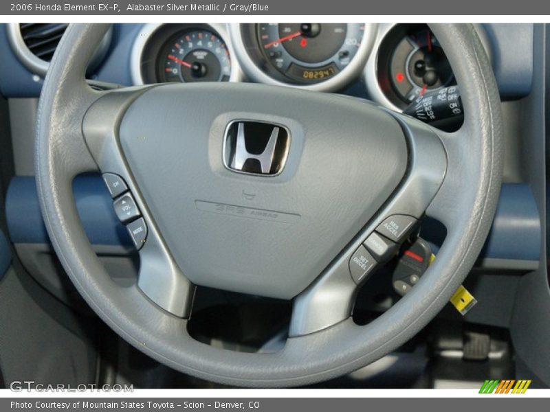 Alabaster Silver Metallic / Gray/Blue 2006 Honda Element EX-P