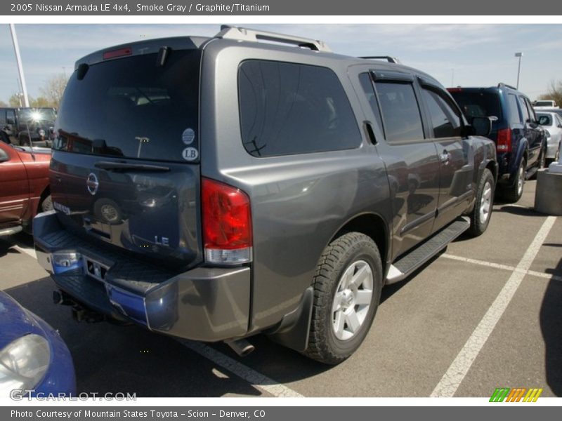 Smoke Gray / Graphite/Titanium 2005 Nissan Armada LE 4x4