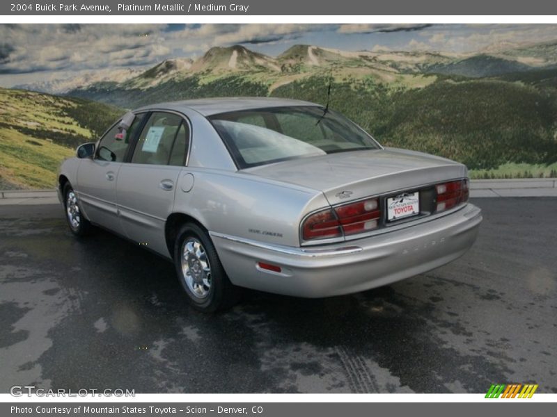 Platinum Metallic / Medium Gray 2004 Buick Park Avenue