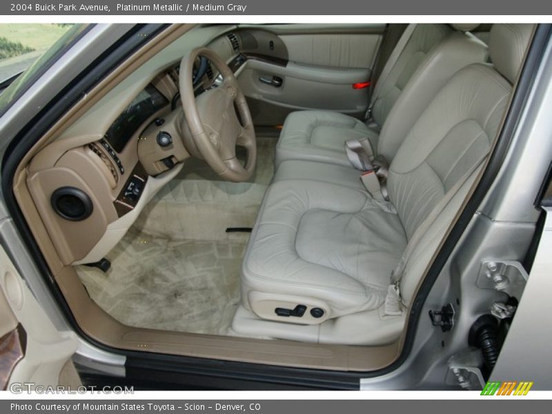 Platinum Metallic / Medium Gray 2004 Buick Park Avenue