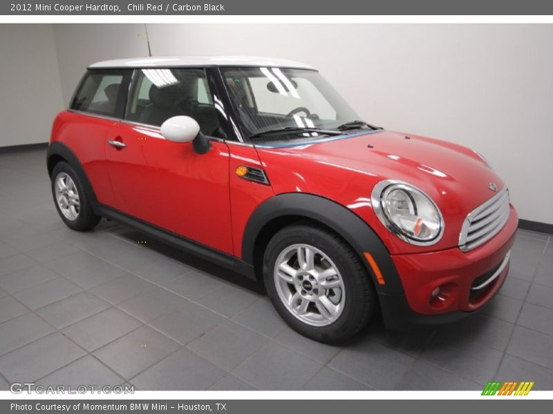 Chili Red / Carbon Black 2012 Mini Cooper Hardtop