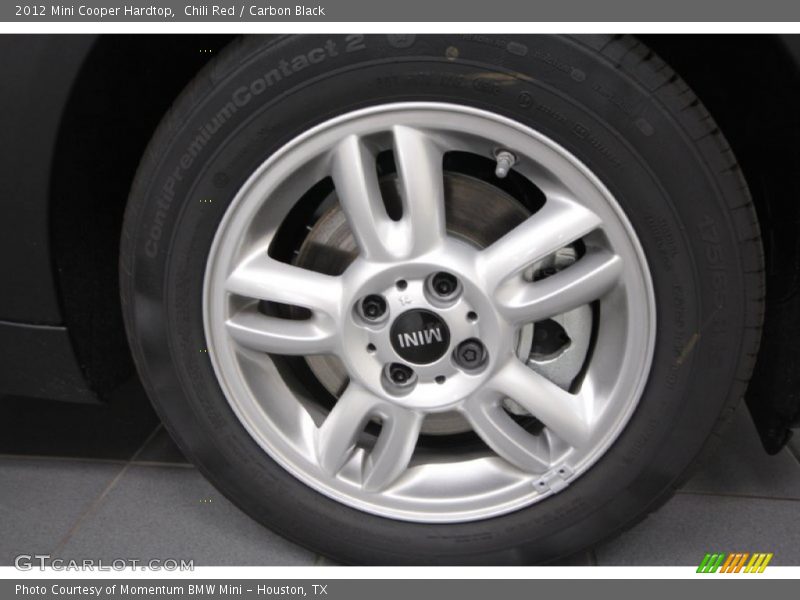 Chili Red / Carbon Black 2012 Mini Cooper Hardtop