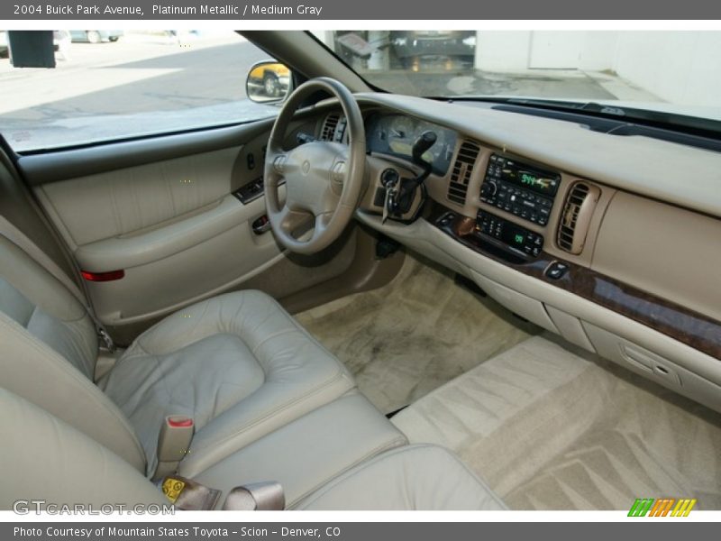 Platinum Metallic / Medium Gray 2004 Buick Park Avenue