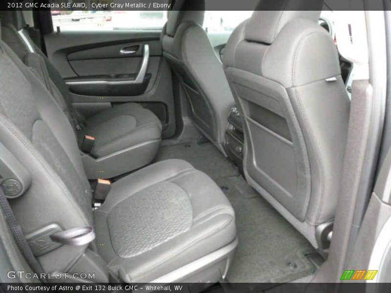 Cyber Gray Metallic / Ebony 2012 GMC Acadia SLE AWD