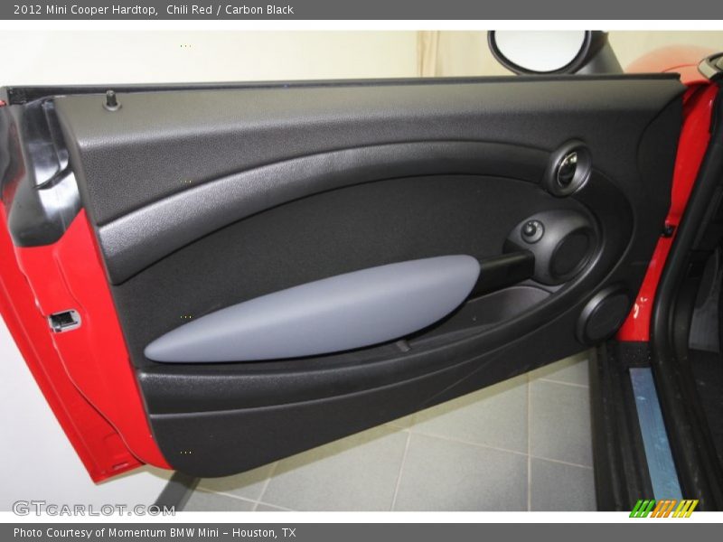 Chili Red / Carbon Black 2012 Mini Cooper Hardtop
