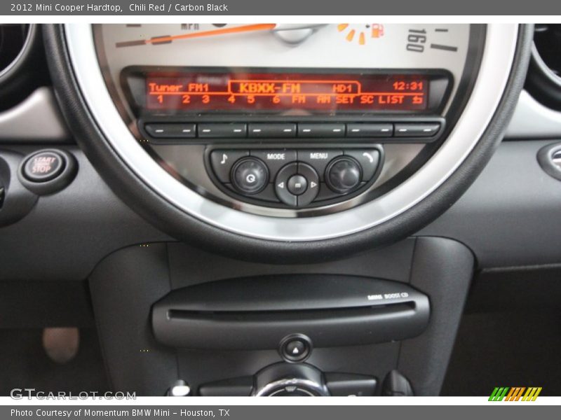 Chili Red / Carbon Black 2012 Mini Cooper Hardtop