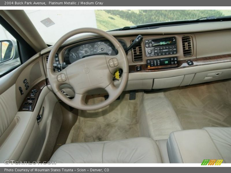 Platinum Metallic / Medium Gray 2004 Buick Park Avenue