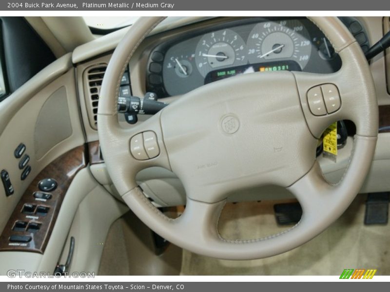 Platinum Metallic / Medium Gray 2004 Buick Park Avenue