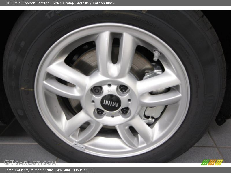Spice Orange Metallic / Carbon Black 2012 Mini Cooper Hardtop