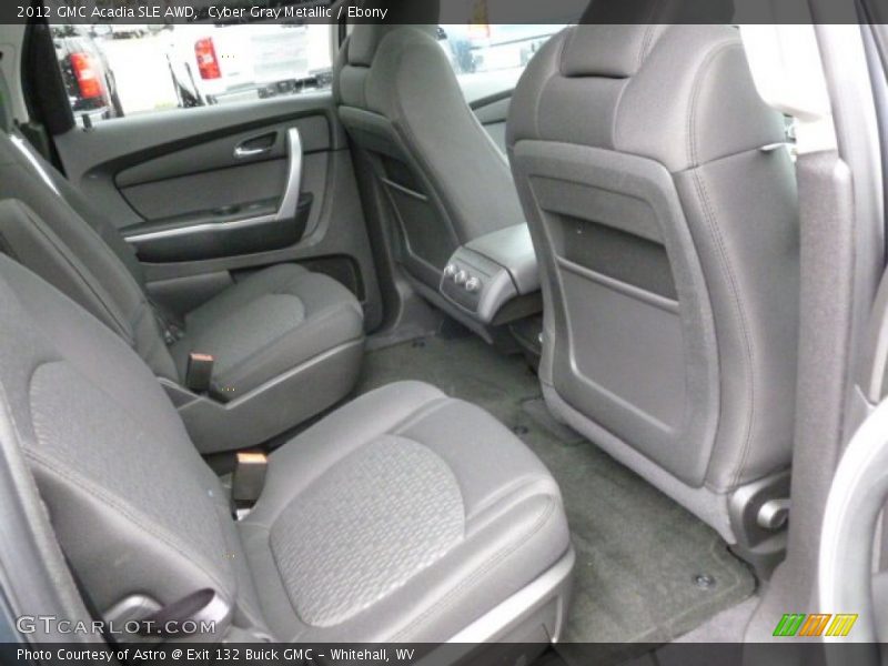 Cyber Gray Metallic / Ebony 2012 GMC Acadia SLE AWD
