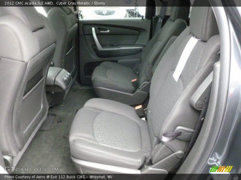 Cyber Gray Metallic / Ebony 2012 GMC Acadia SLE AWD
