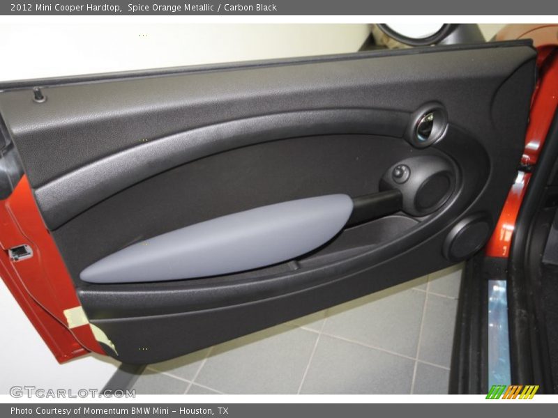 Spice Orange Metallic / Carbon Black 2012 Mini Cooper Hardtop