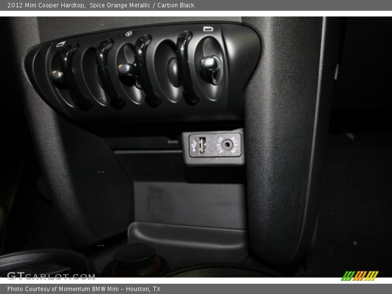 Spice Orange Metallic / Carbon Black 2012 Mini Cooper Hardtop